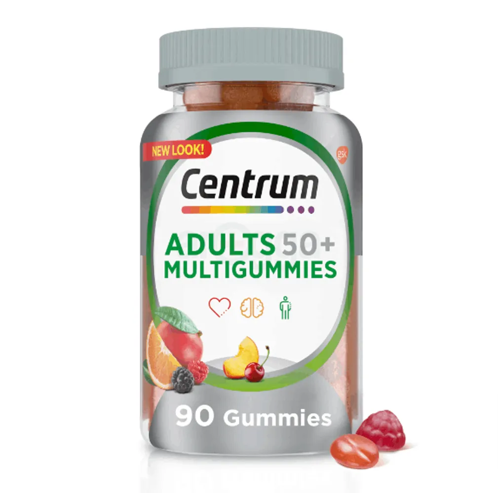 Centrum Adults 50+Multigummies 90 Gummies
