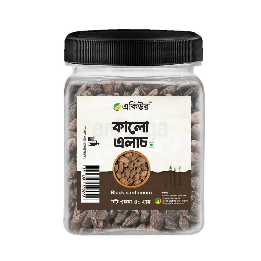 Acure Black Cardamom একিউর কালো এলাচ