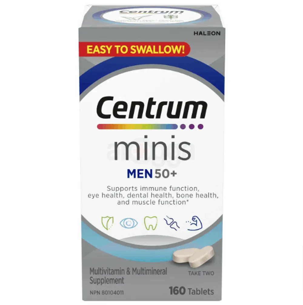 Centrum Minis Men 50+ Multivitamin 160 Tablets