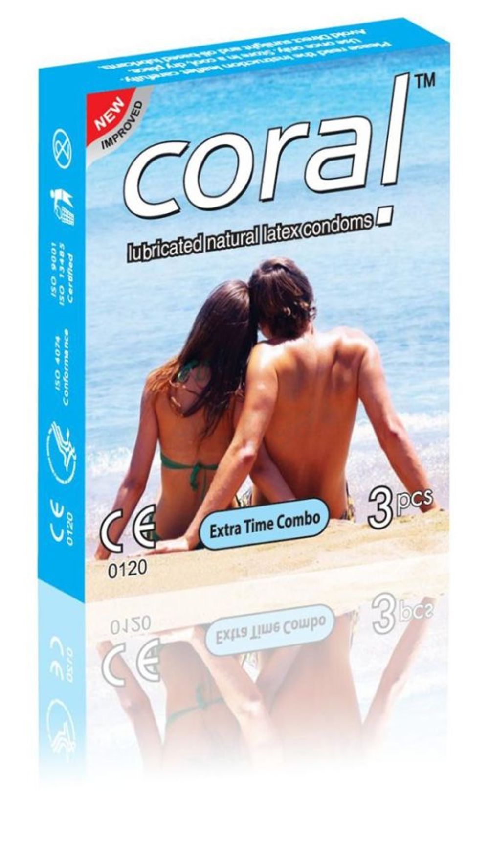 Coral Condom Extra Time Combo 3s Pack