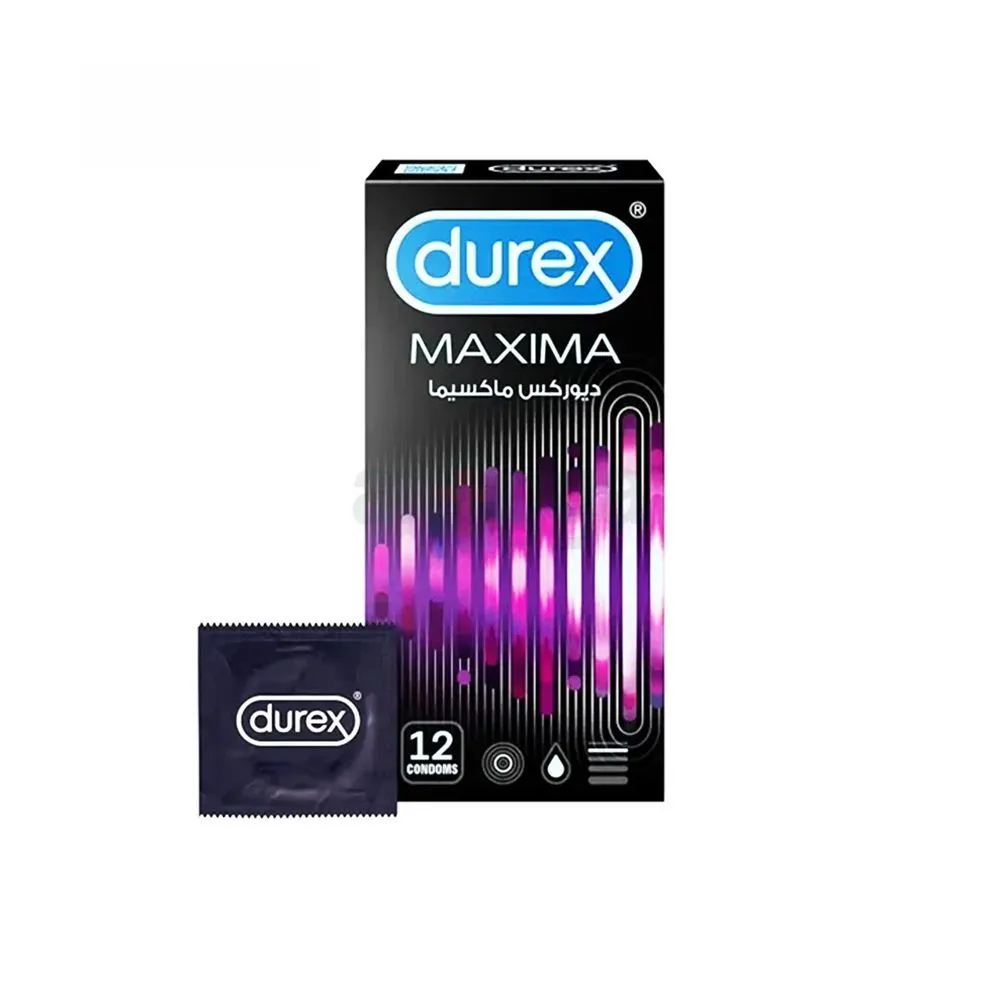 Durex Maxima 52mm With Stimulating Gel Condom 12pcs Pack