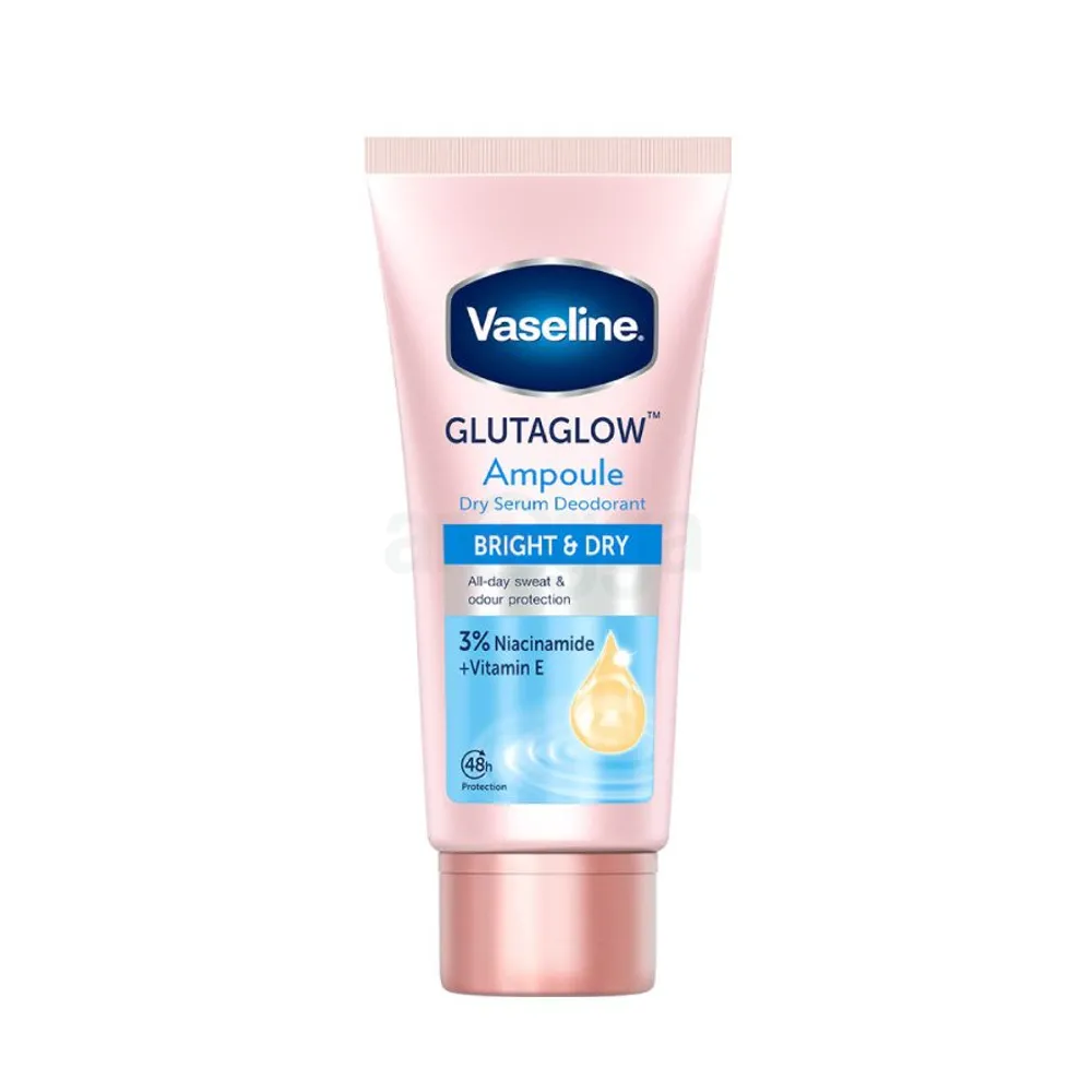 Vaseline Dry Serum Glutaglow Ampoule Deodorant Bright And Dry