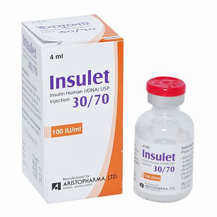 Insulet 30/70 4ml