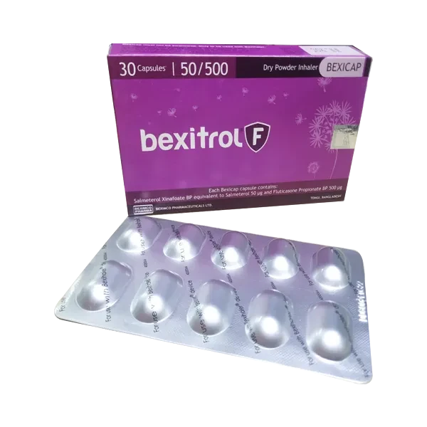 Bexitrol F 50/500 Bexicap
