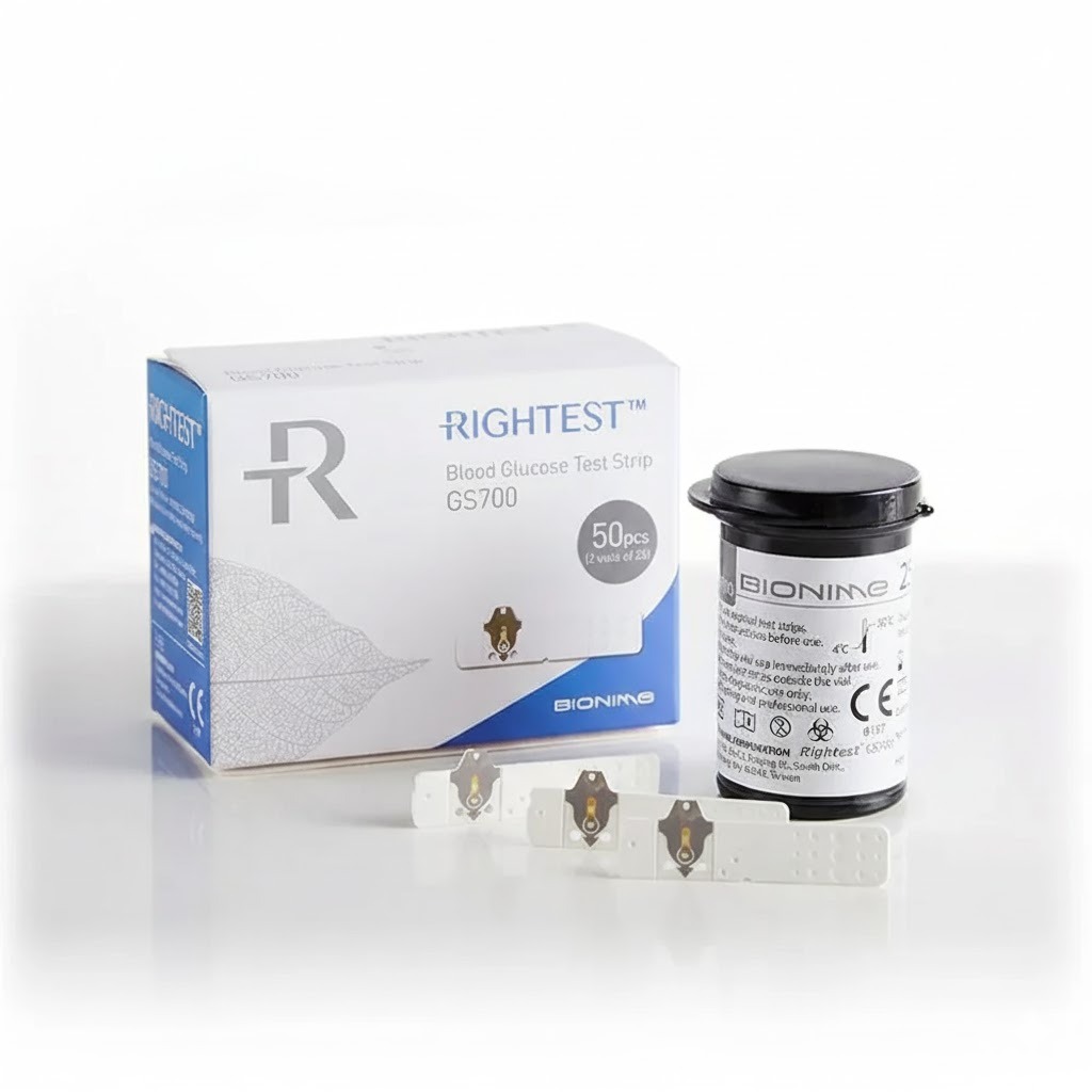 Bionime Gs 700sb700s Blood Glucose Monitor 25pcs Test Strips