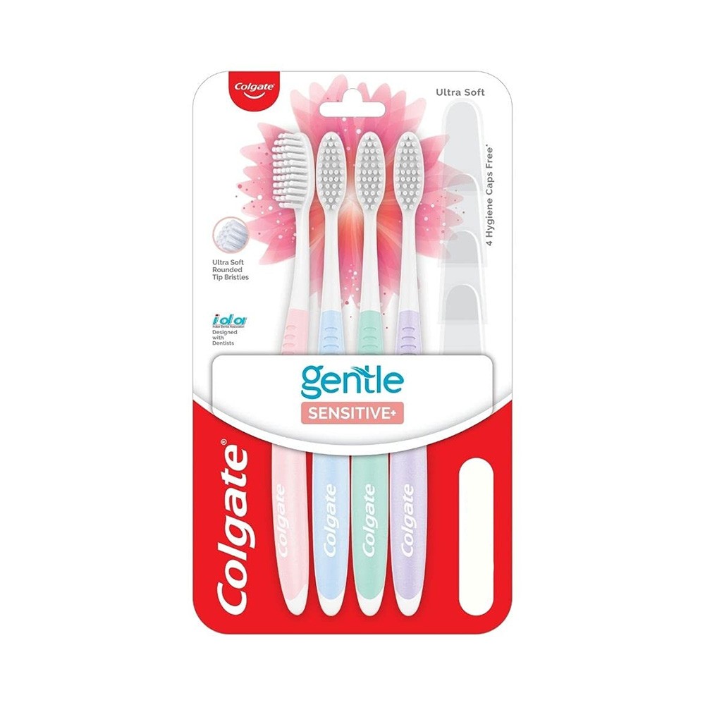 Colgate Gentle Sensitive Ultra Soft 4s Combo Promo Pack Toothbrush