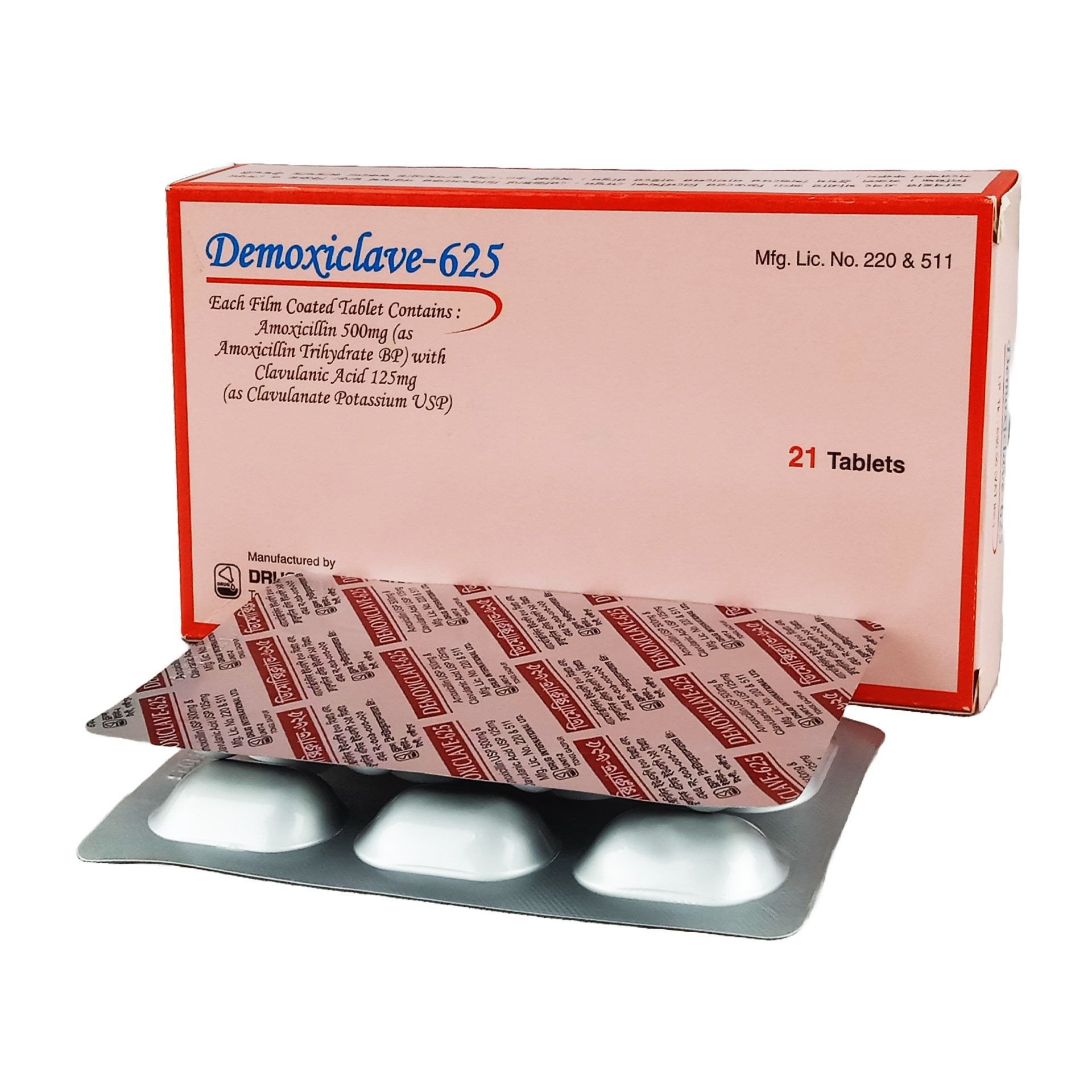 Demoxiclave 625