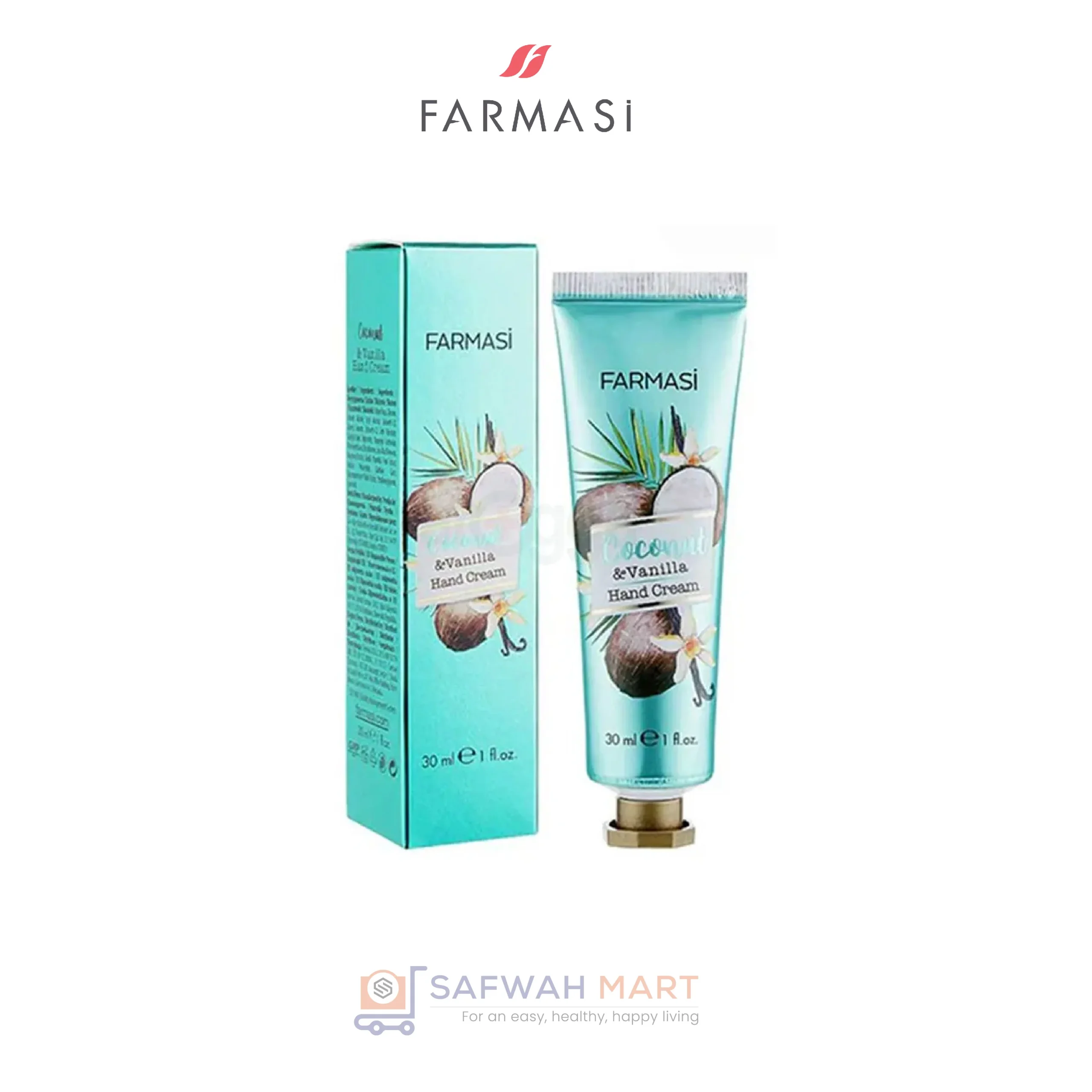 Farmasi Coconut And Vanilla Hand Cream 30ml