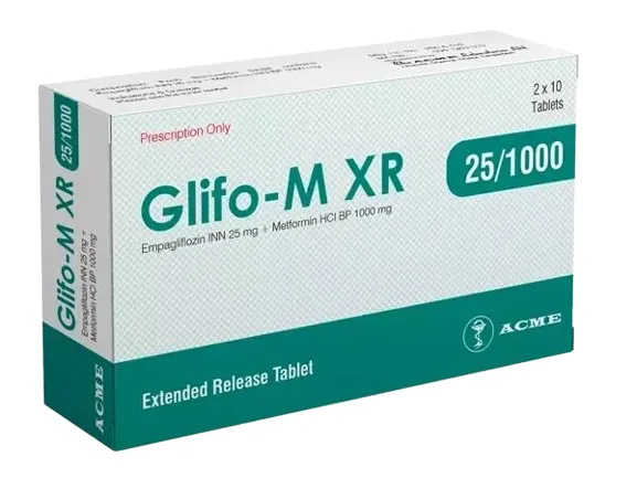 Glifo-M XR 25/1000