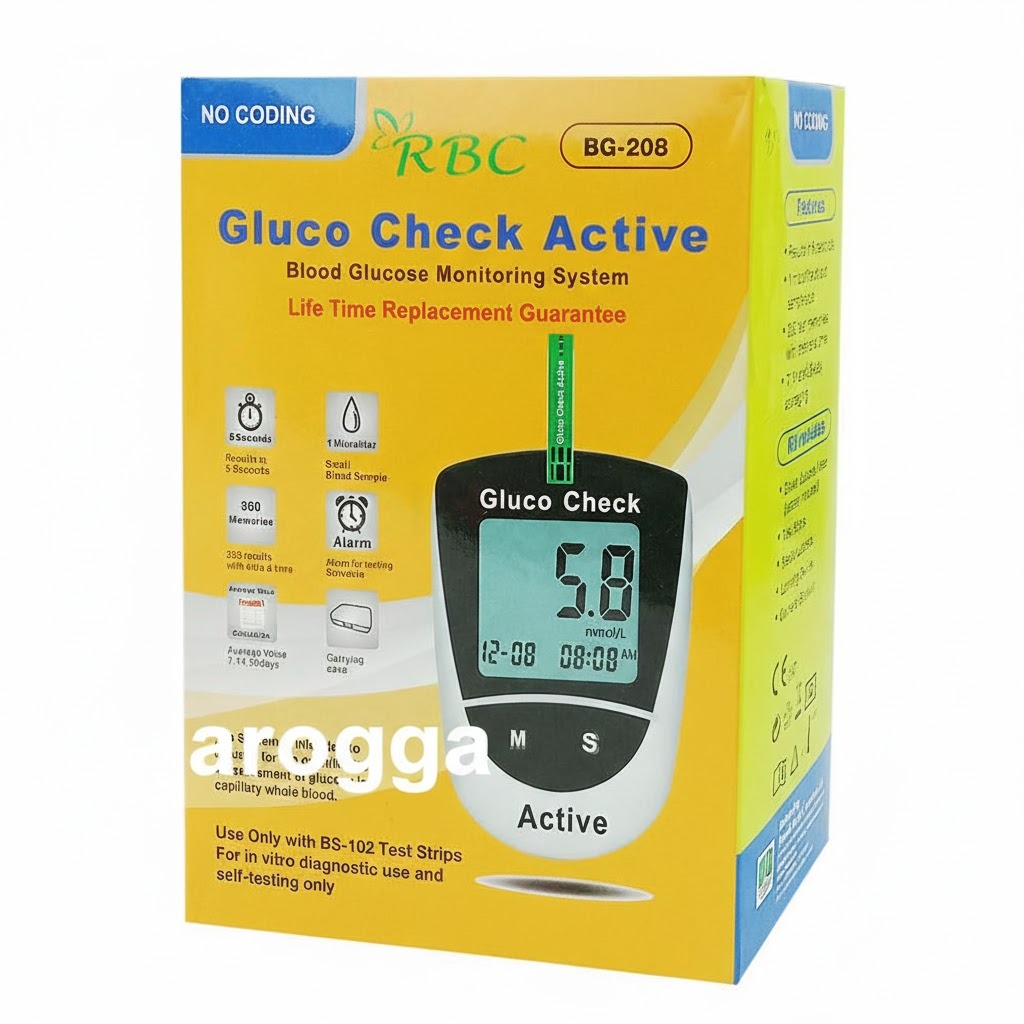 Gluco Check Active Blood Glucose Monitoring System