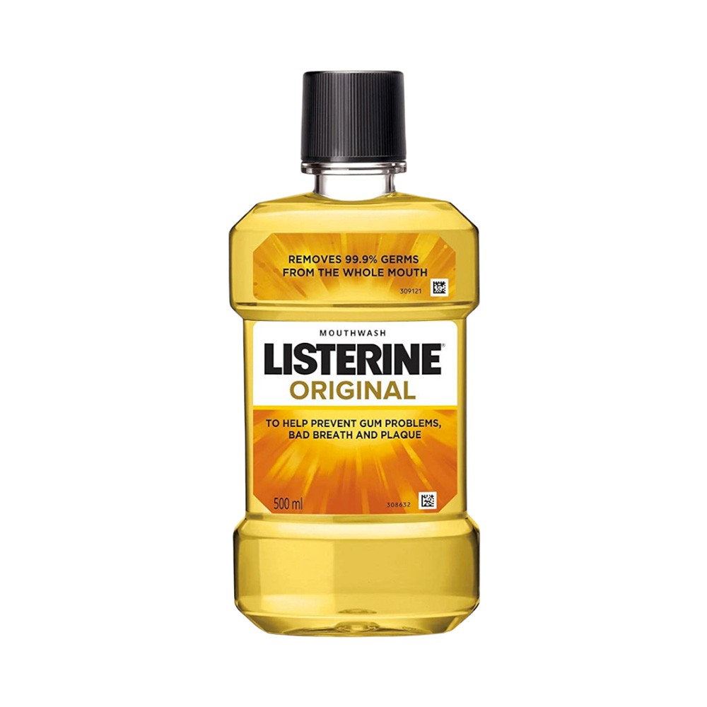 Listerine Original Liquid Mouthwash 500ml