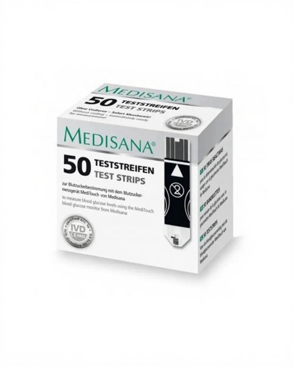Medisana Blood Glucose Monitor 50 Test Strip