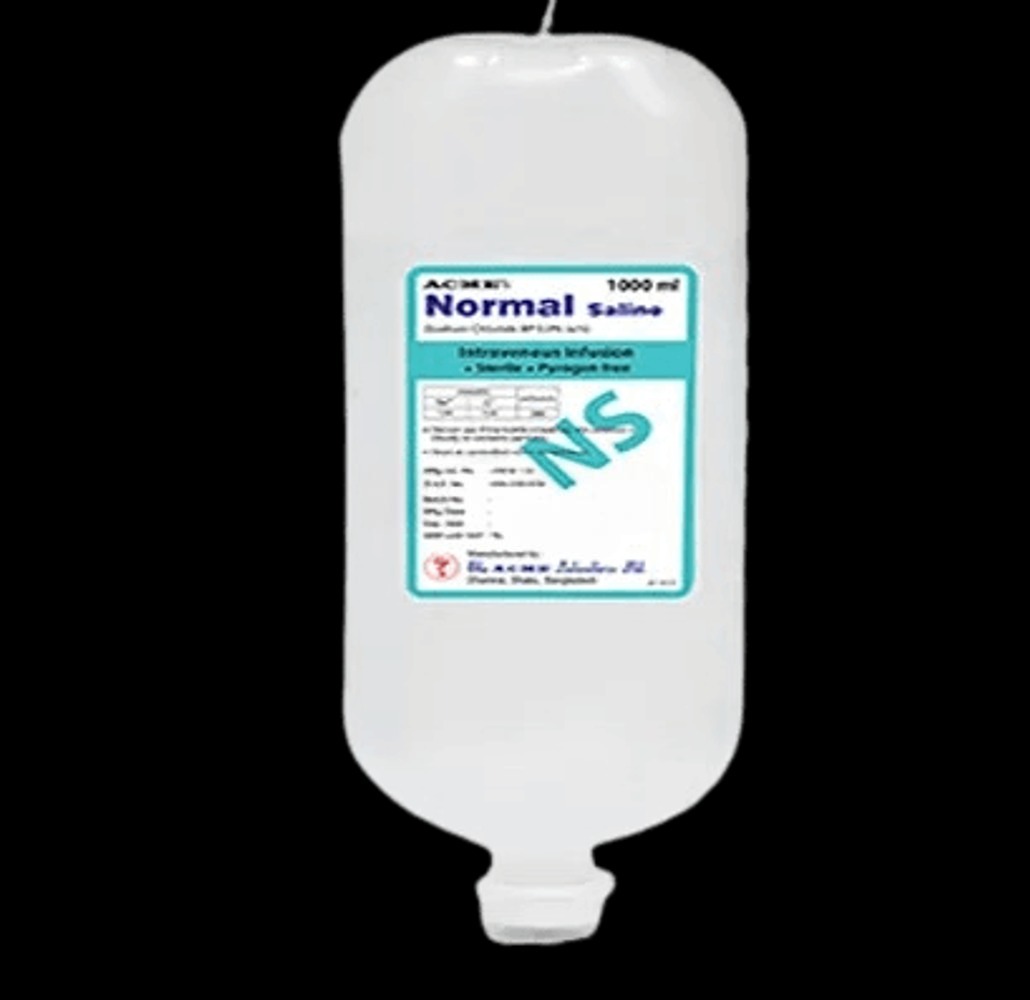 Normal Saline Iv 1000ml Acmes
