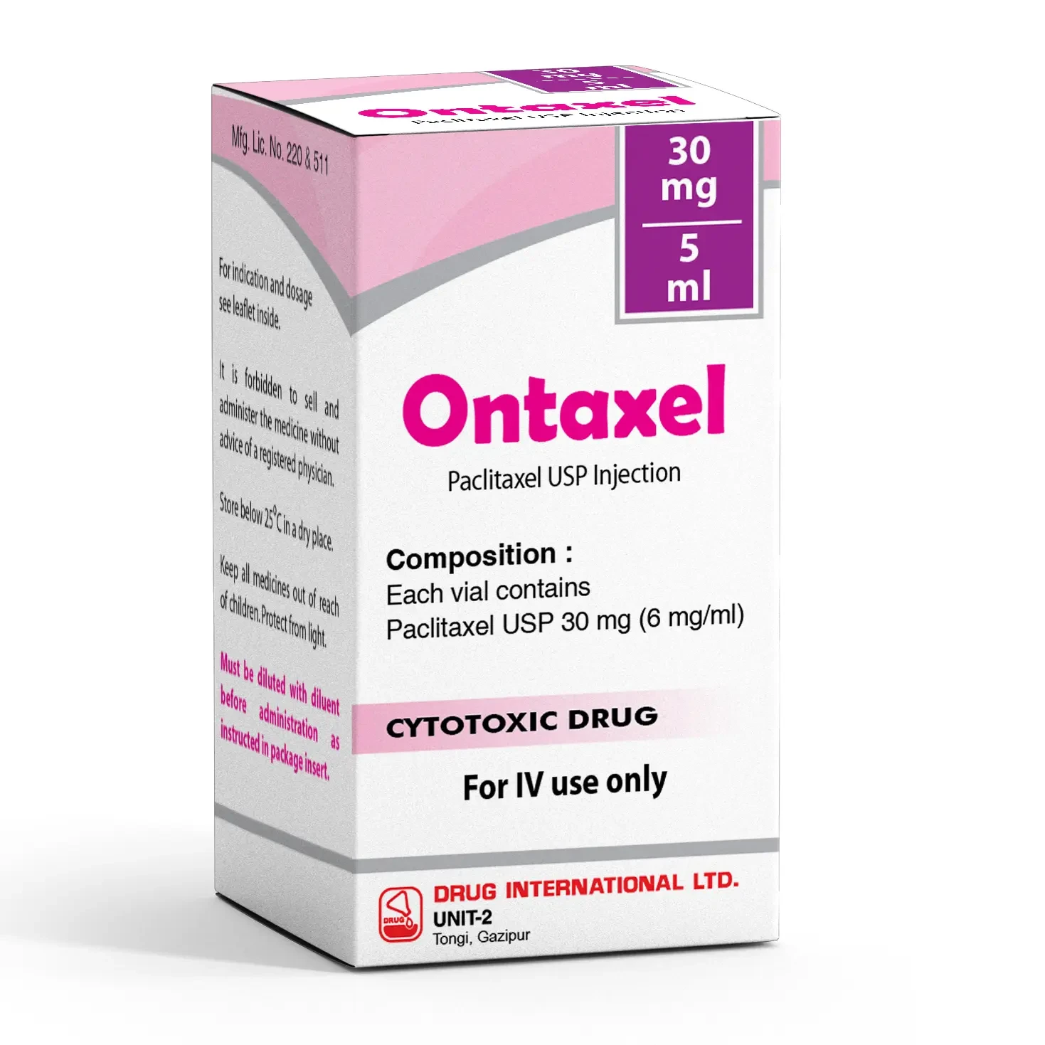 Ontaxel IV