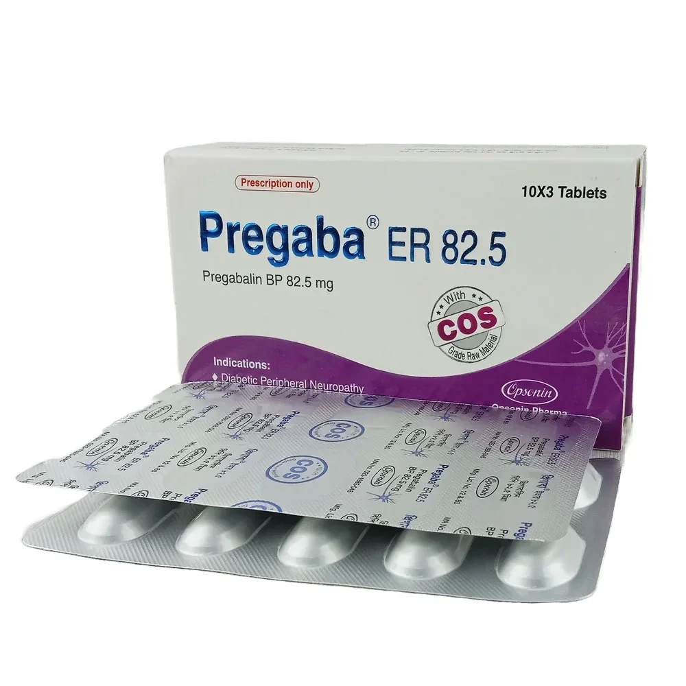 Pregaba ER 82.5