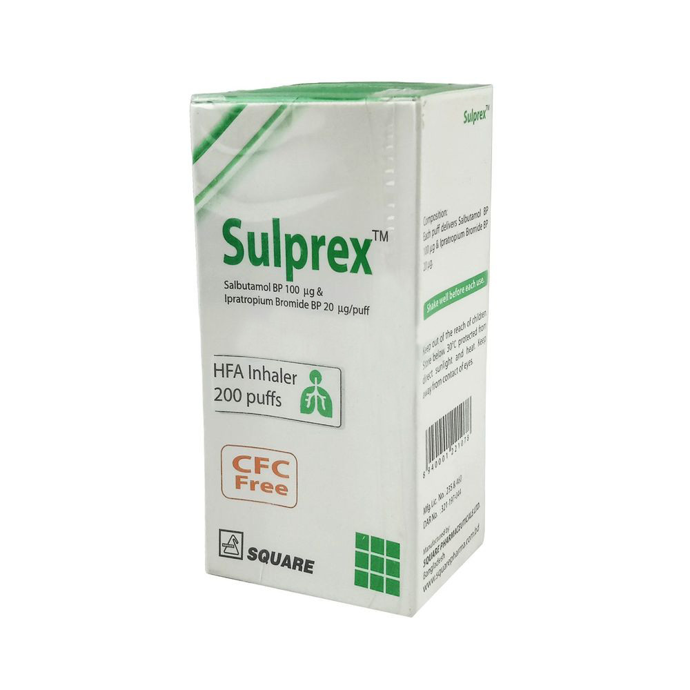 Sulprex HFA Inhaler MDI 200puff