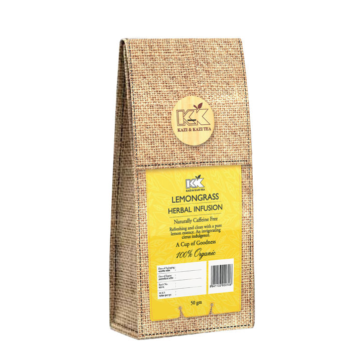 Kazi And Kazi Lemongrass Herbal Infusion