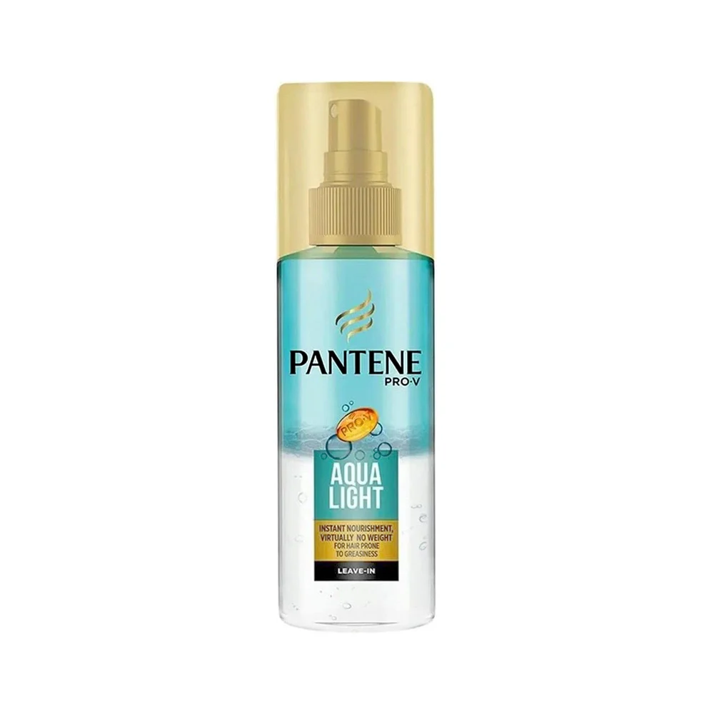Pantene Pro V Aqua Light Leave In Spray For Instant Nourishment For Hair Prone 150ml